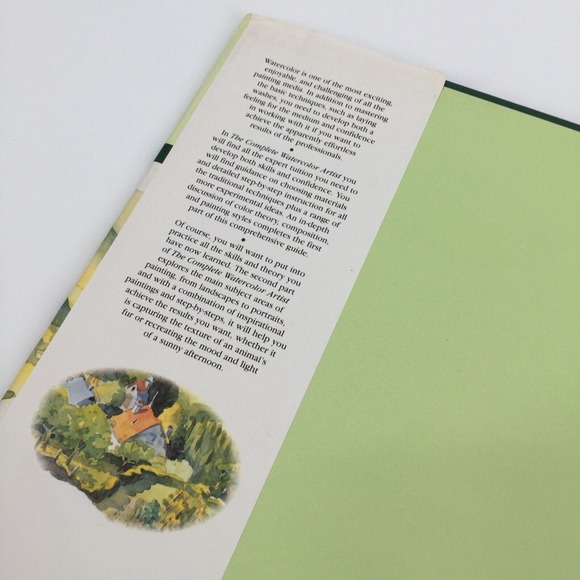 The Complete Watercolor Artist Coffee Table Book Hardcover Art Education Guide - Picture 5 of 7